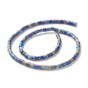 Koraliki Lapis Lazuli,kolumny, 4,5mm, 89szt.(sznur)