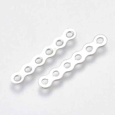 Przekładki, 6-otworowe płytki 21mm,10szt.