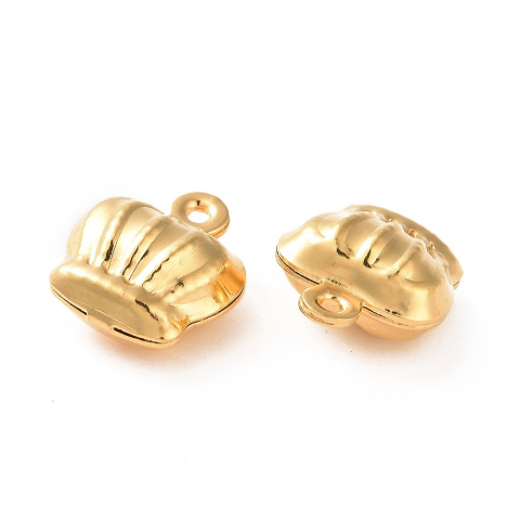 Zawieszka Korony, Stal chirurgiczna, złoty, 11mm