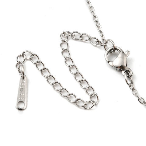 Naszyjnik z Chmurką, stal nierdzewna, 450mm