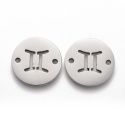 Łącznik znak zodiaku: bliźnięta 16x1,2mm, stal chirurgiczna Łącznik znak zodiaku: bliźnięta 16x1,2mm, stal chirurgiczna