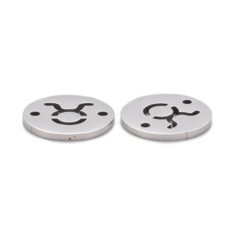 Łącznik znak zodiaku: byk 16x1,2mm, stal chirurgiczna