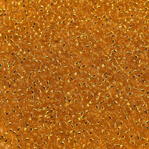 TOHO® złote koraliki 11/0 (2,2mm), 10g (ok.1060szt)