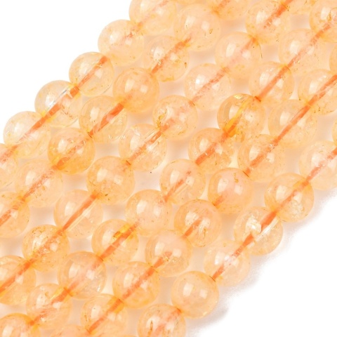 Cytryn, koraliki, kula 6mm, 62szt. (sznur)