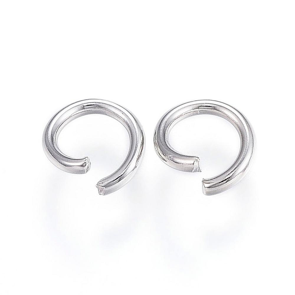 Ogniwa, stal chirurgiczna, 4mm, 10 szt. Ogniwa, stal chirurgiczna, 4mm, 10 szt.