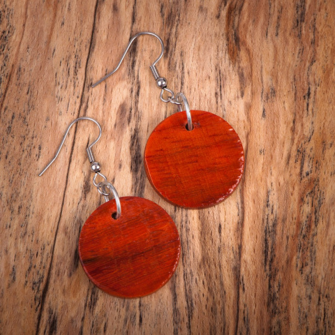 Kolczyki Classic Wood, Paduk I Kolczyki Classic Wood, Paduk I